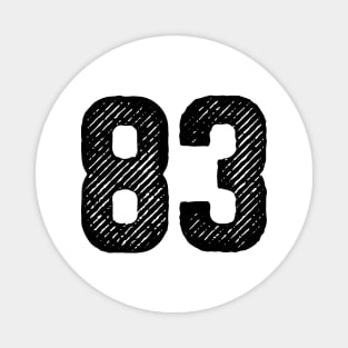 Eighty Three 83 Magnet